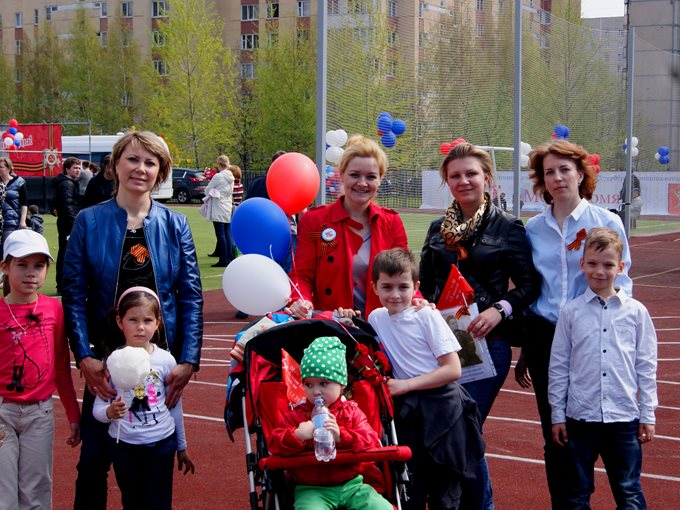 Парад Победы в Коломягах 2014